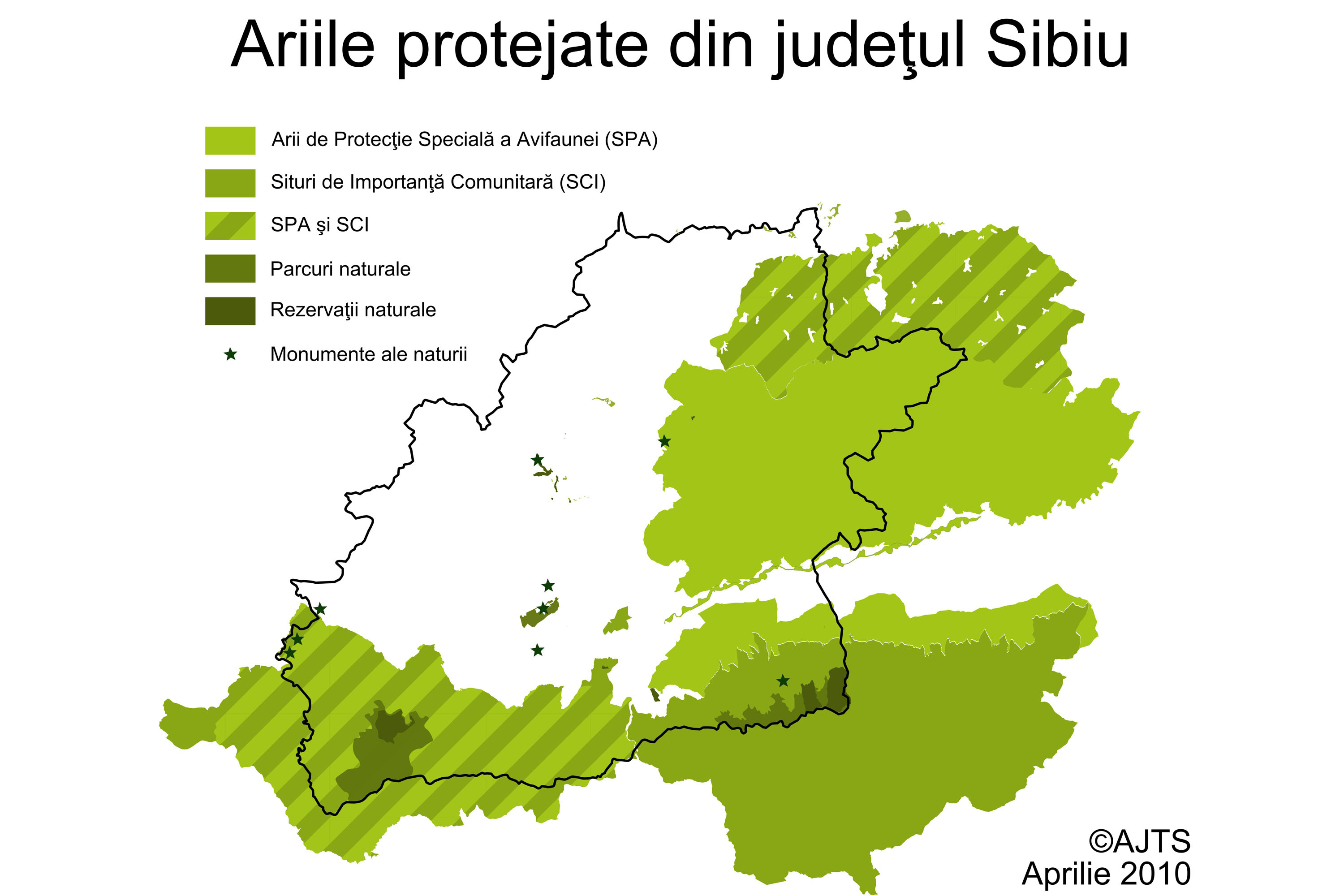 Arii protejate în Făgăraş Arii protejate în Făgăraş